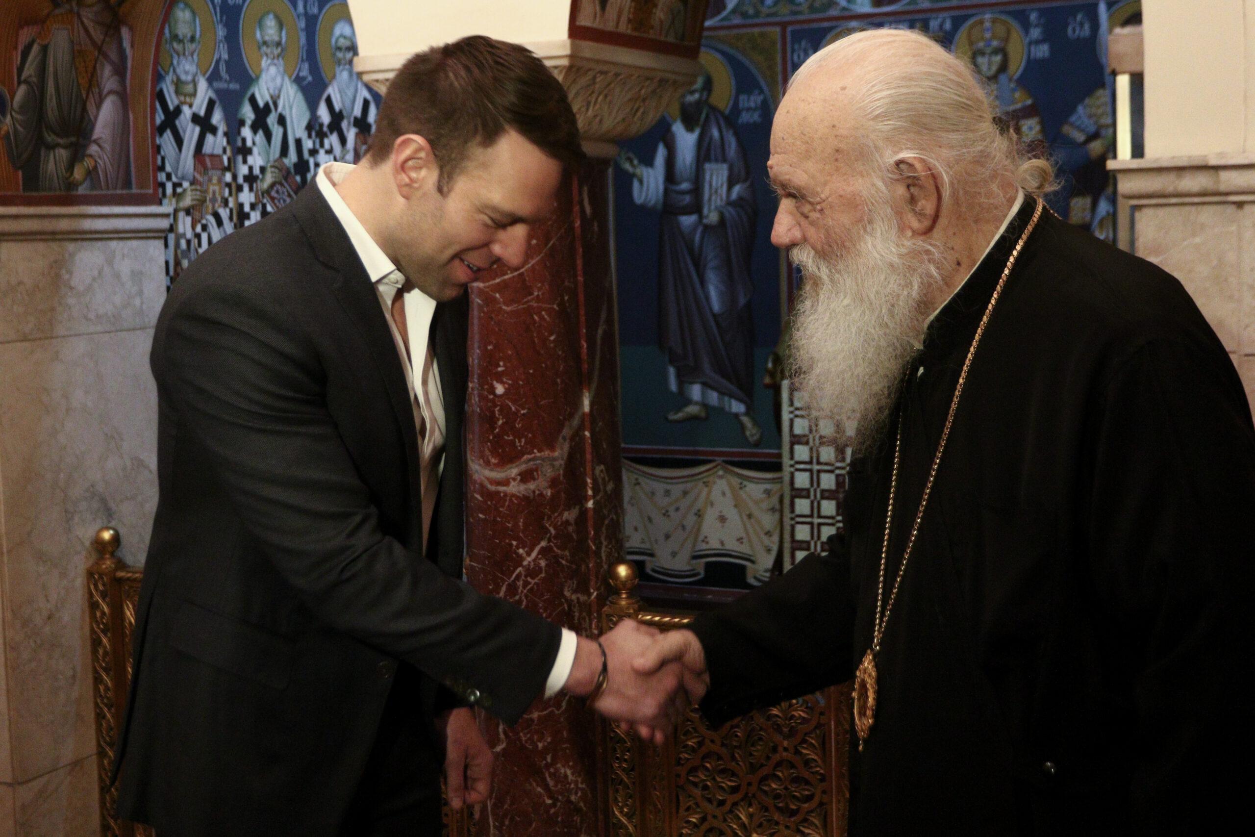 Ιερώνυμος μετά τη συνάντηση με Κασσελάκη: «Είμαι επιφυλακτικός» για τον γάμο ομοφύλων