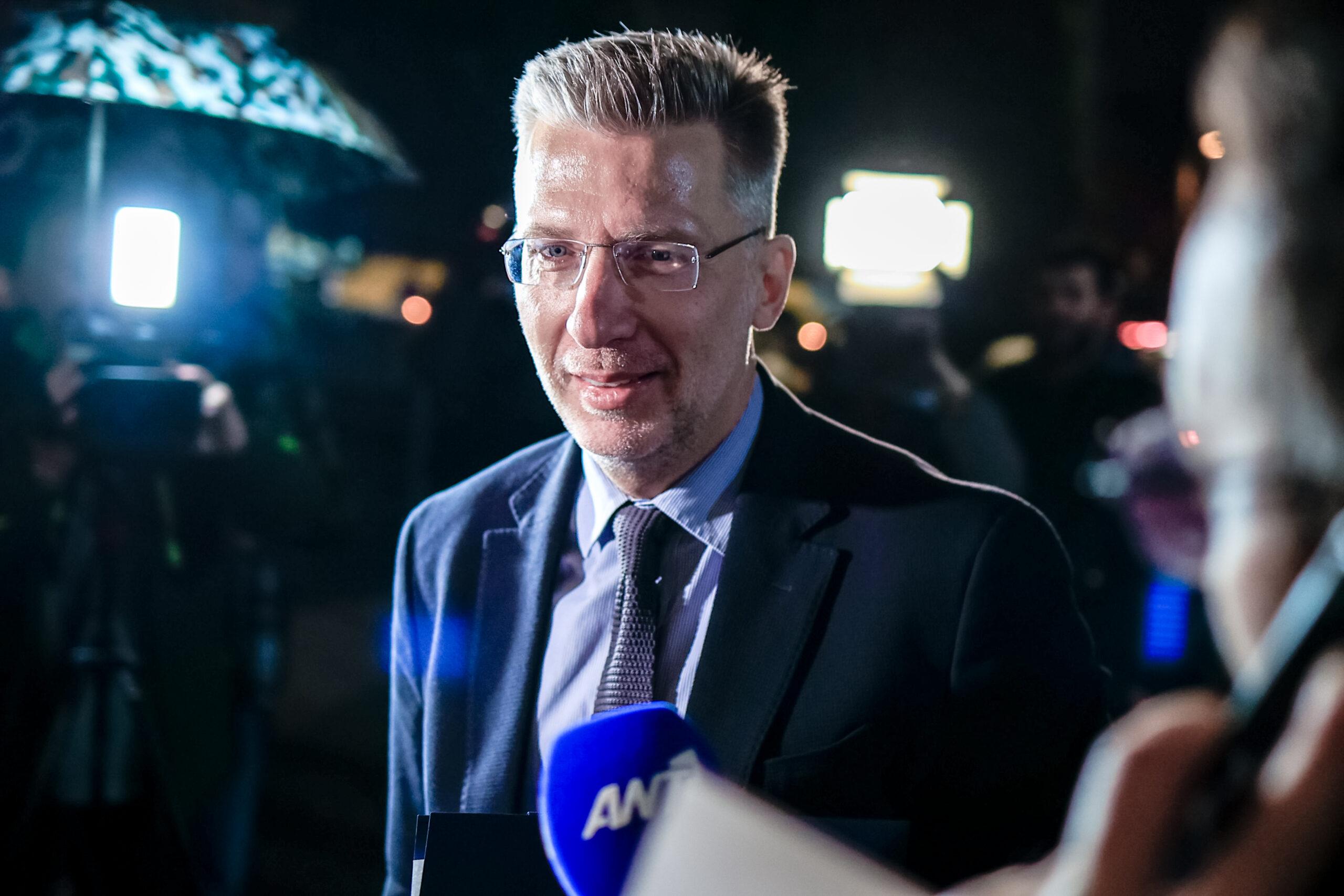 Ενημέρωση των βουλευτών στα γραφεία της ΝΔ για το νομοσχέδιο για τα ομόφυλα ζευγάρια