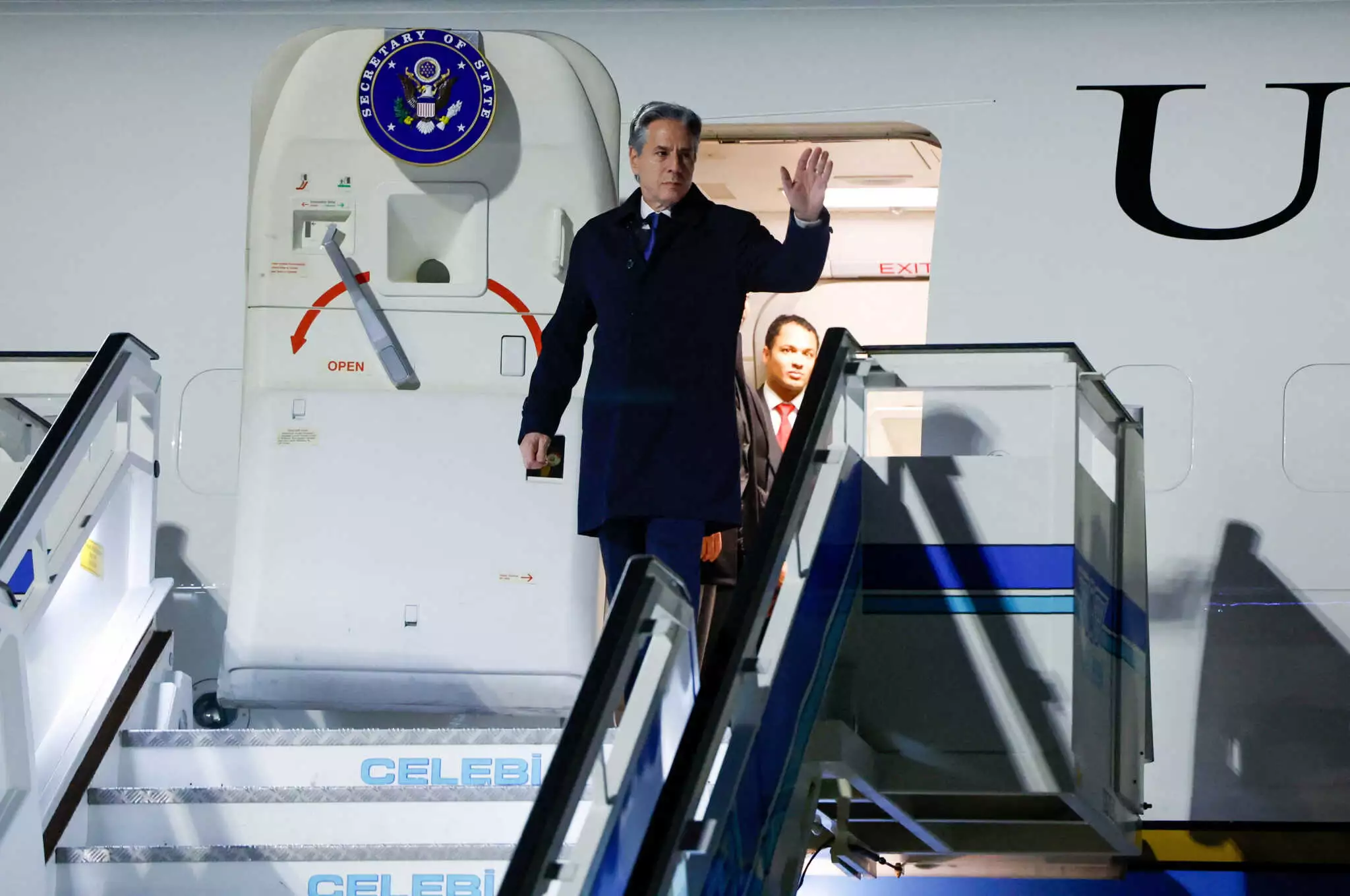 Ο Άντονι Μπλίνκεν έφτασε στην Κωνσταντινούπολη