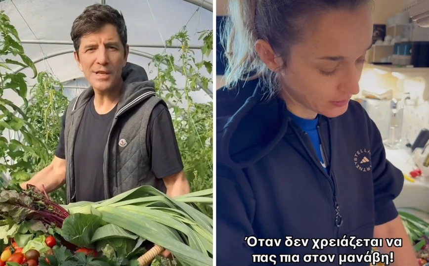 Ο Σάκης Ρουβάς μαζεύει λαχανικά από τον κήπο του και είναι έτοιμος για λαϊκή: «Βγάζω πάγκο, ψάχνω χέρια»
