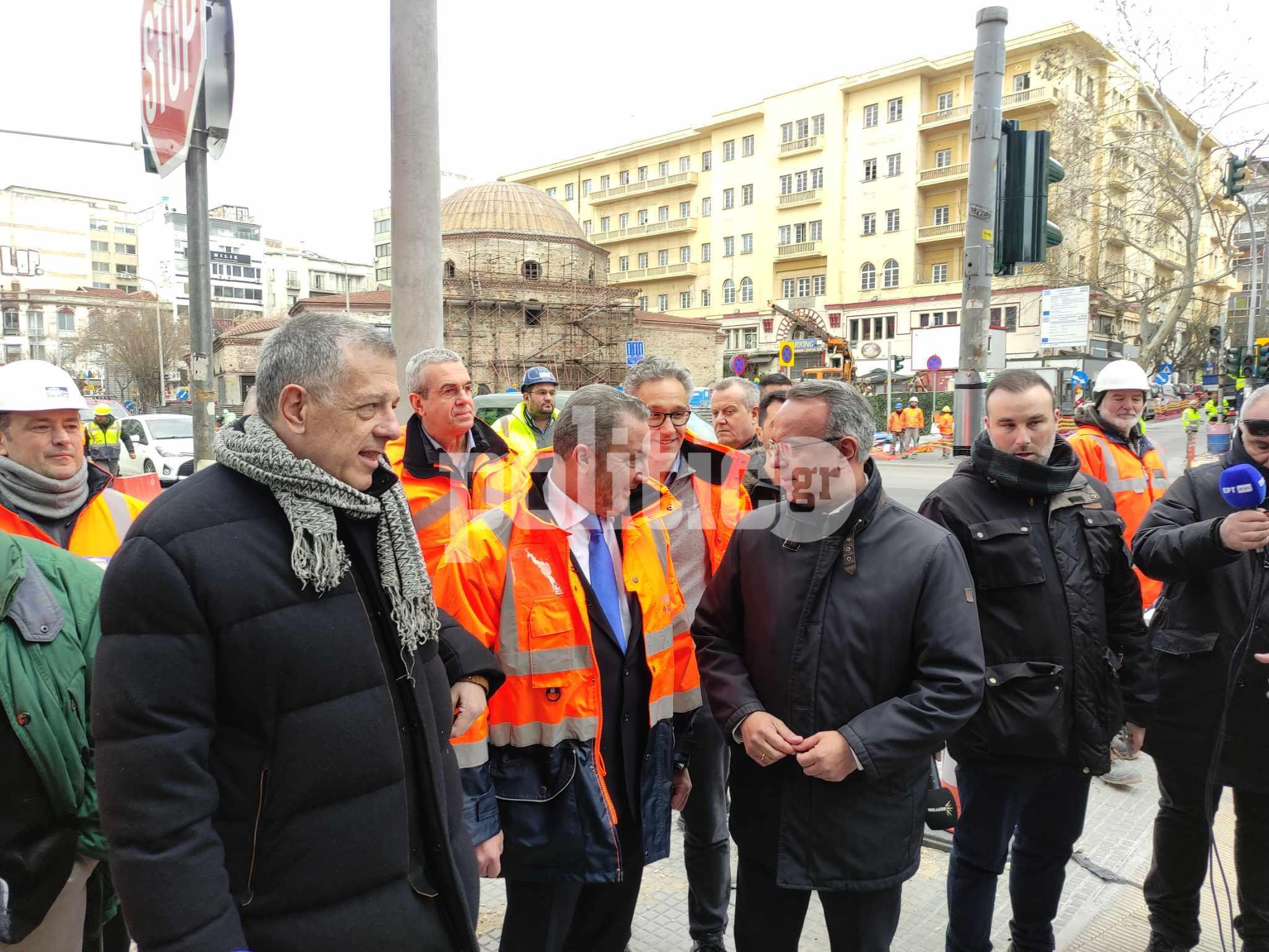 Θεσσαλονίκη: Στο σταθμό Βενιζέλου Σταϊκούρας και Ταχιάος – «Μετά από 17 χρόνια δίνεται στην κυκλοφορία ένα πολύπαθο σημείο» (ΒΙΝΤΕΟ)