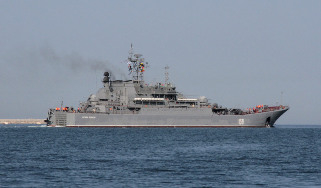 Ουκρανία: Δηλώνει ότι βύθισαν ρωσικό αποβατικό