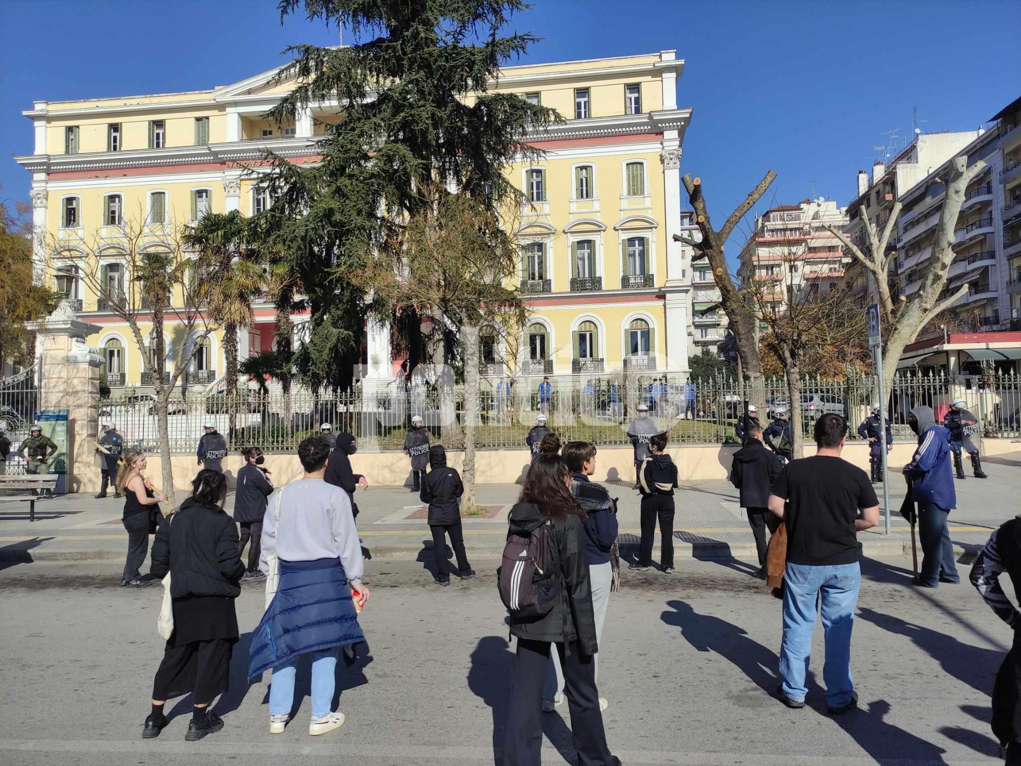 Θεσσαλονίκη: Ολοκληρώθηκε το συλλαλητήριο ενάντια στο νομοσχέδιο για τα μη κρατικά πανεπιστήμια
