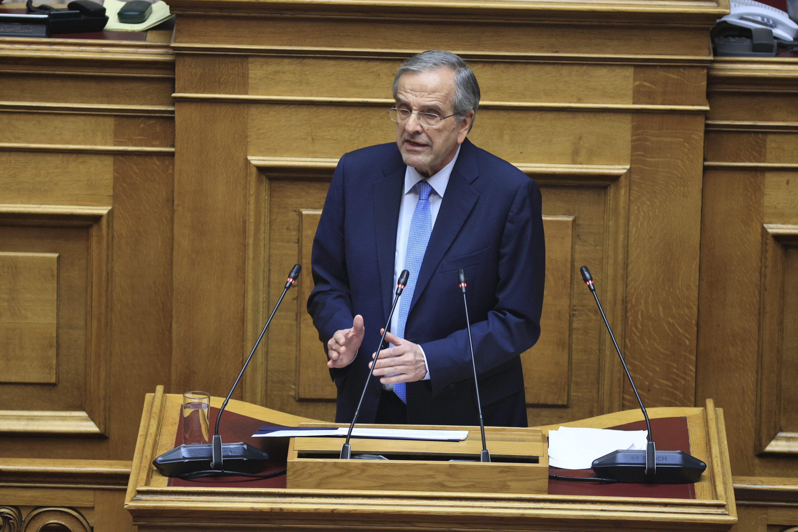 Αντώνης Σαμαράς: Στα Ίμια και στις Πρέσπες αισθάνομαι ότι προδώσαμε γενιές και γενιές αγώνων