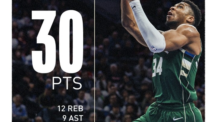Μία ανάσα από το triple double o Αντετοκούνμπο