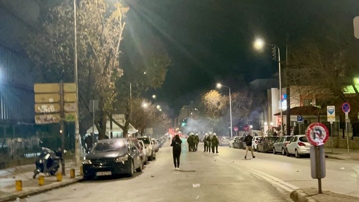 Νέα ένταση στο χώρο του ΑΠΘ μετά την ολοκλήρωση πορείας
