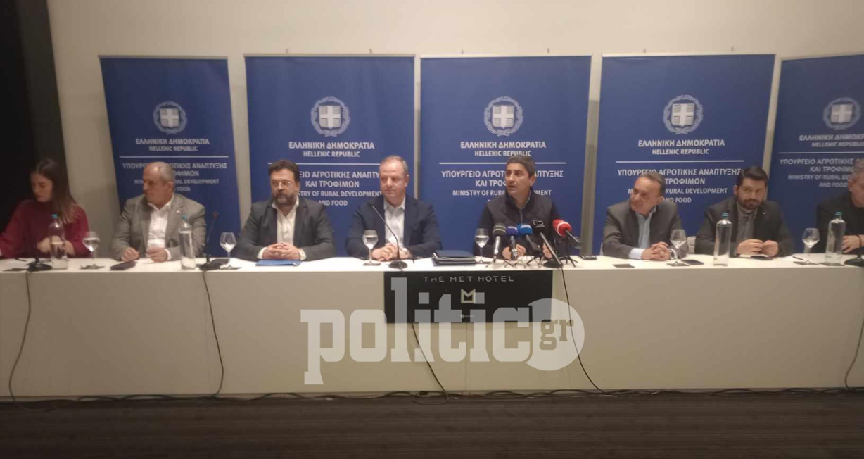 Αυγενάκης από Θεσσαλονίκη: Ο ΕΛΓΑ θα αποζημιώσει τους παραγωγούς για ζημίες του έτους 2023, από την 20η Φεβρουαρίου 2024