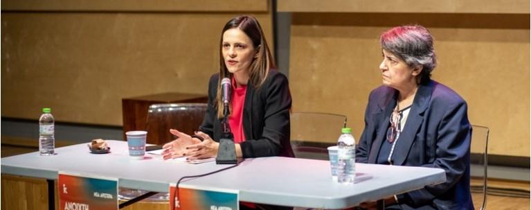 Χαμηλή η προσέλευση στη συγκέντρωση της Έφης Αχτσιόγλου στα Τρίκαλα