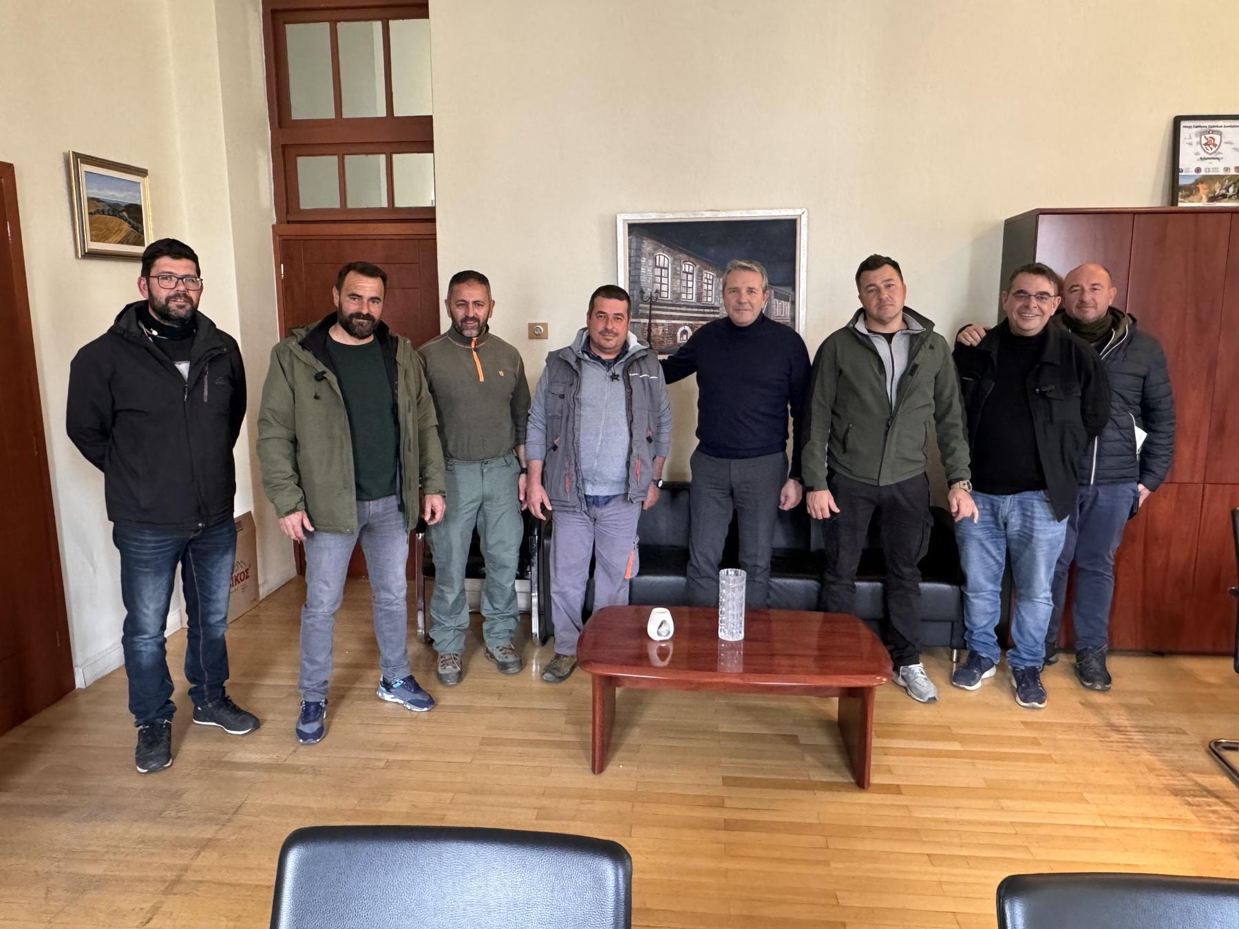 Χαλκιδική: Στο πλευρό των αγροτών της κοινότητας Βραστάμων ο Δήμαρχος Πολυγύρου