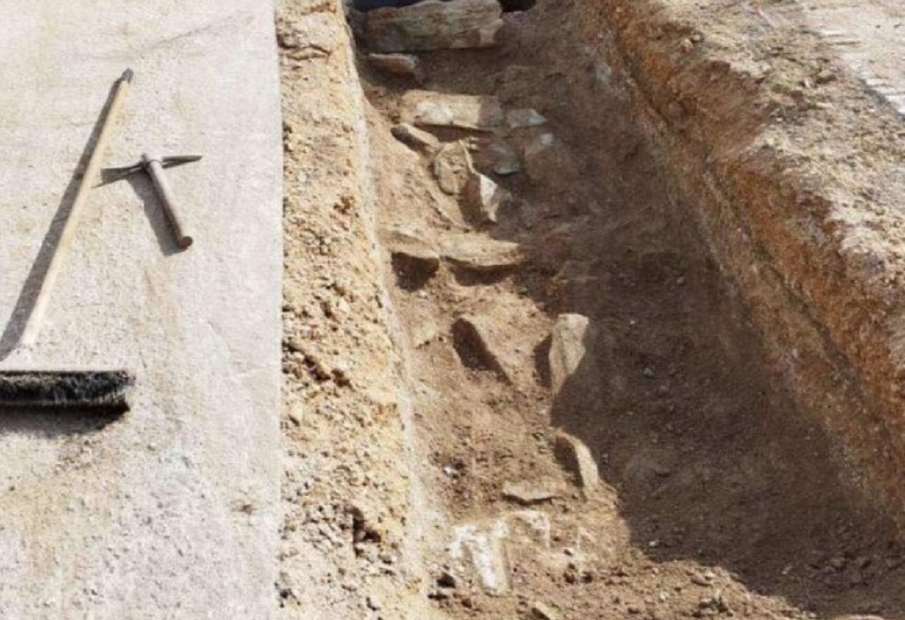 Θεσσαλονίκη: Ανακαλύφθηκε τμήμα βυζαντινού τείχους – Σταμάτησαν οι εργασίες της ΕΥΑΘ