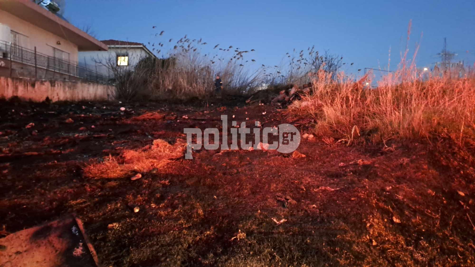 Θεσσαλονίκη: Φωτιά στον κόμβο Μαιάνδρου