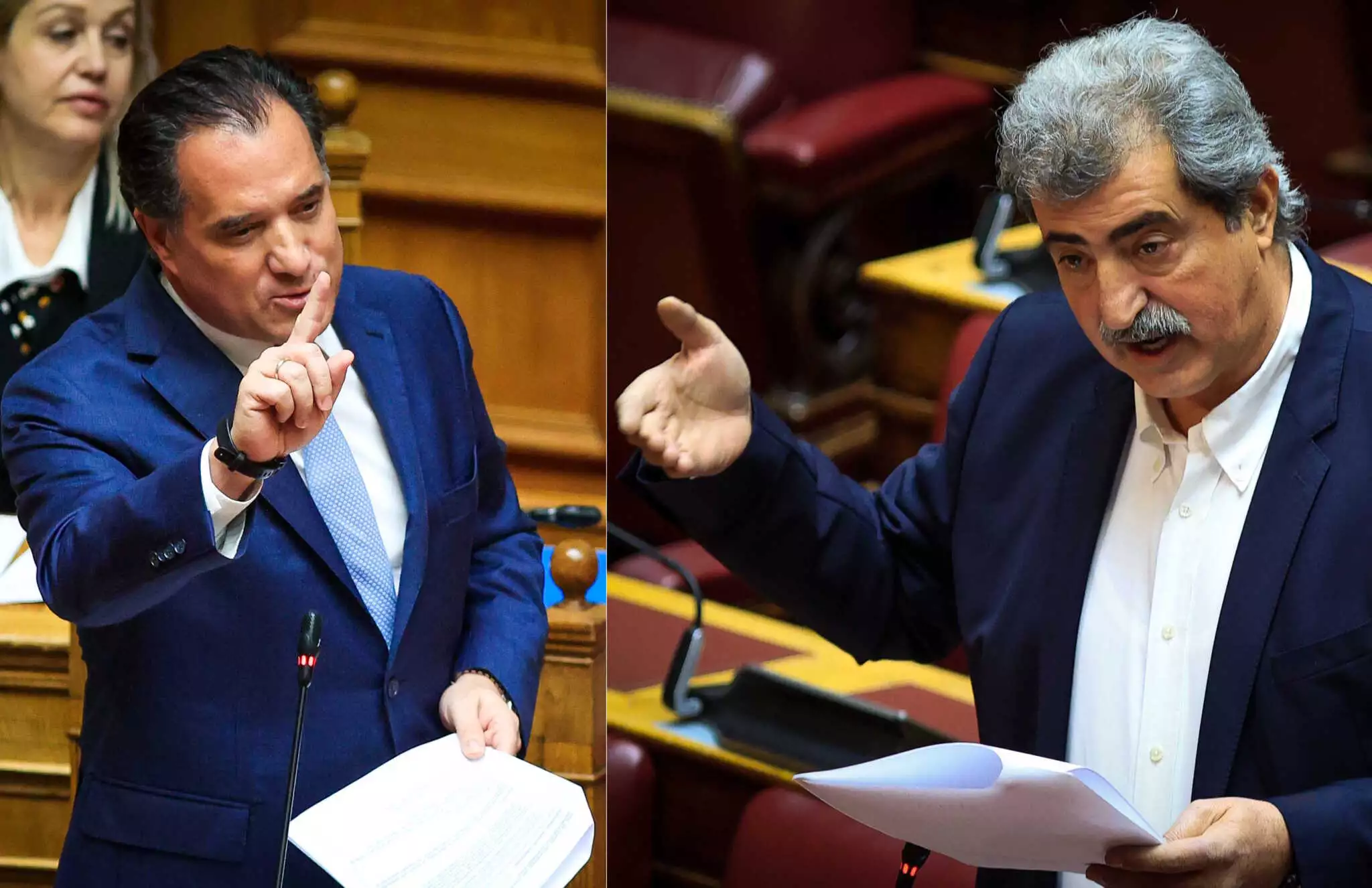 Άγρια σύγκρουση Γεωργιάδη – Πολάκη στη Βουλή για το ΚΕΕΛΠΝΟ: Του έστειλε φιλάκι ο υπουργός Υγείας