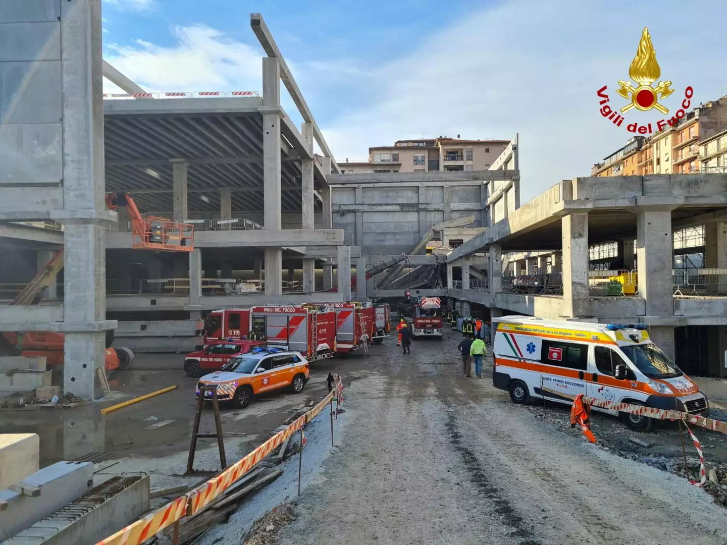 Φλωρεντία: Κατάρρευση εργοταξίου, τουλάχιστον δύο νεκροί – Πόσοι είναι οι τραυματίες