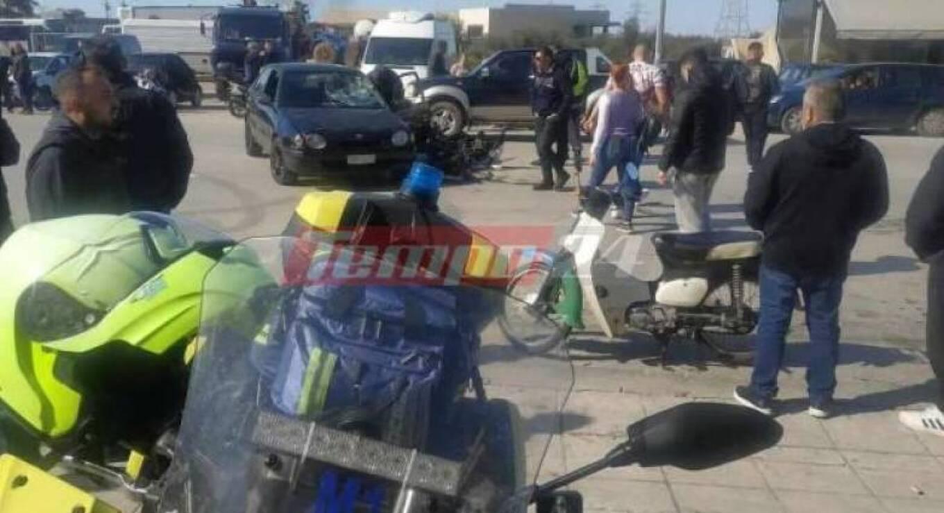 Πάτρα: Μηχανή συγκρούστηκε με ΙΧ, τραυματίστηκε σοβαρά ένας 19χρονος