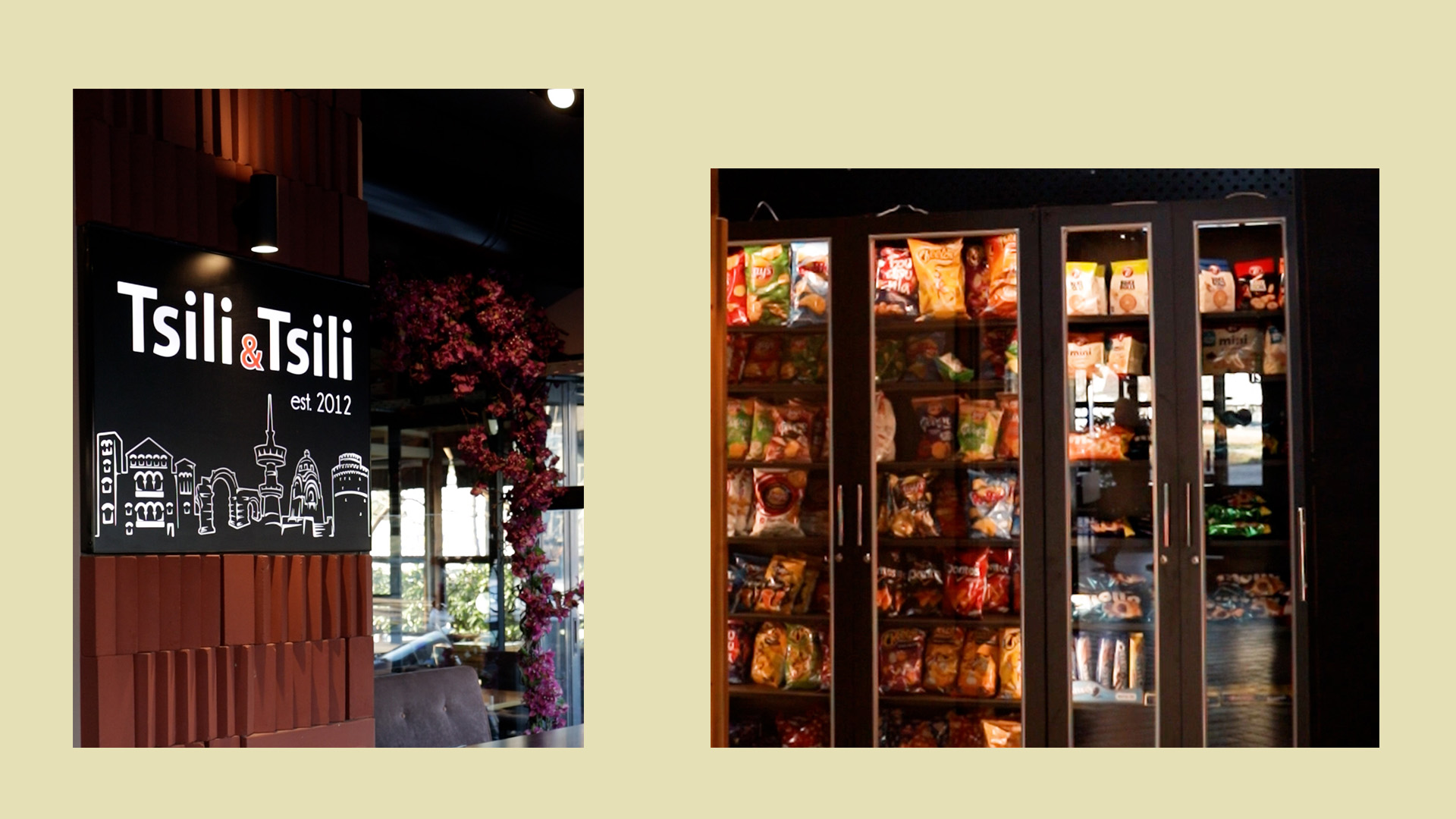 Το mini market στο Tsili & Tsili προσφέρει ασταμάτητη εξυπηρέτηση