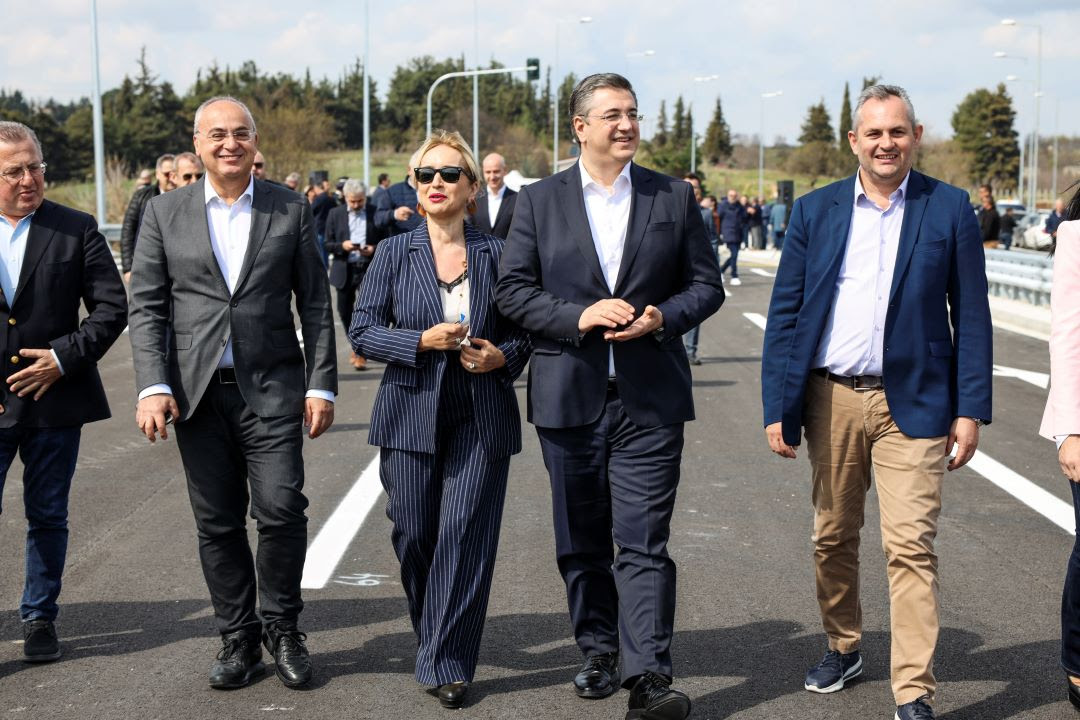 Παραδόθηκε στην κυκλοφορία η Περιφερειακή Κατερίνης