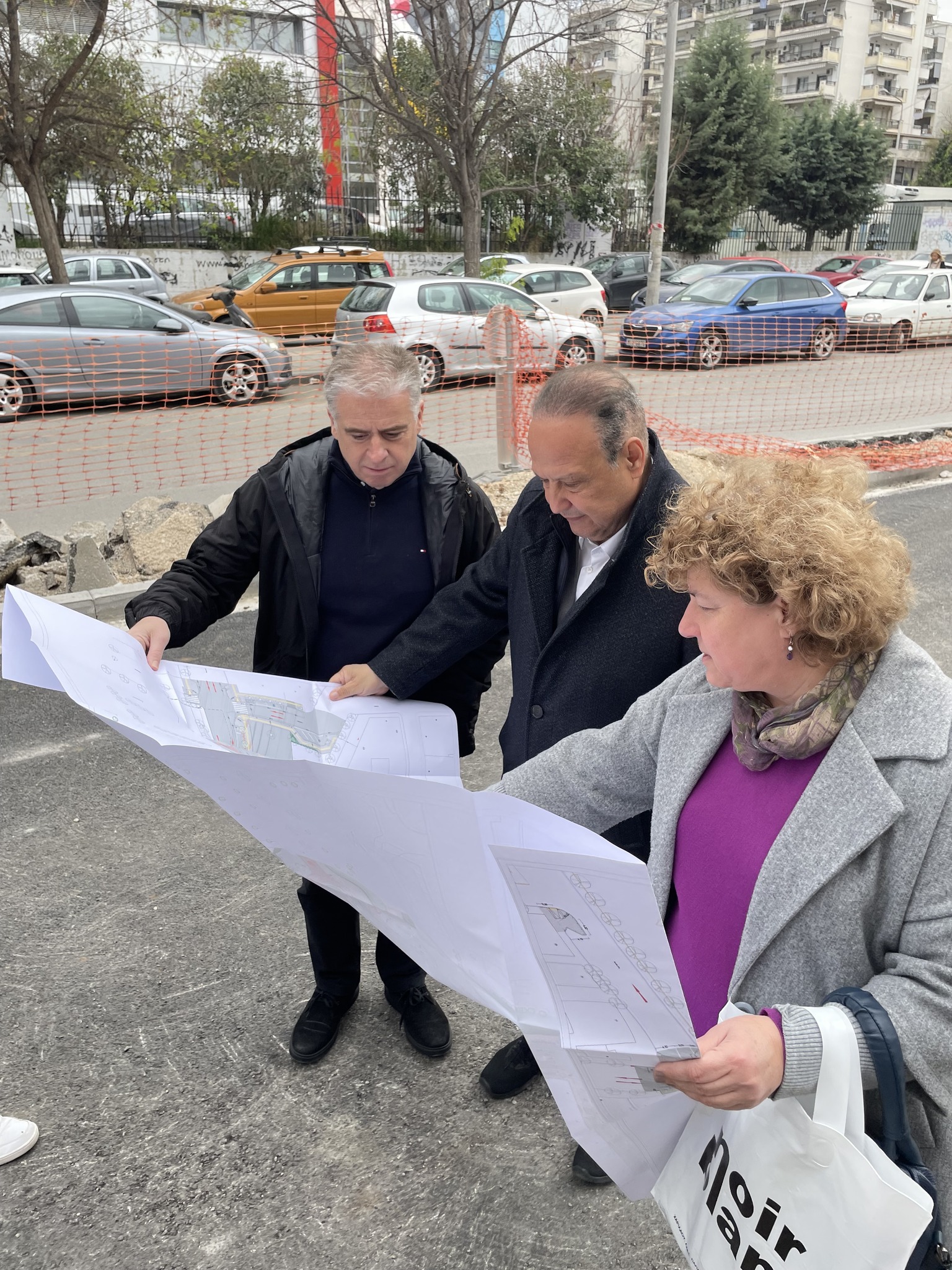 Στέλιος Αγγελούδης | Επίσκεψη στο εργοτάξιο της ανάπλασης της περιοχής του Ιπποκράτειου Νοσοκομείου – “Θα αναβαθμιστεί η ποιότητα ζωής των πολιτών”