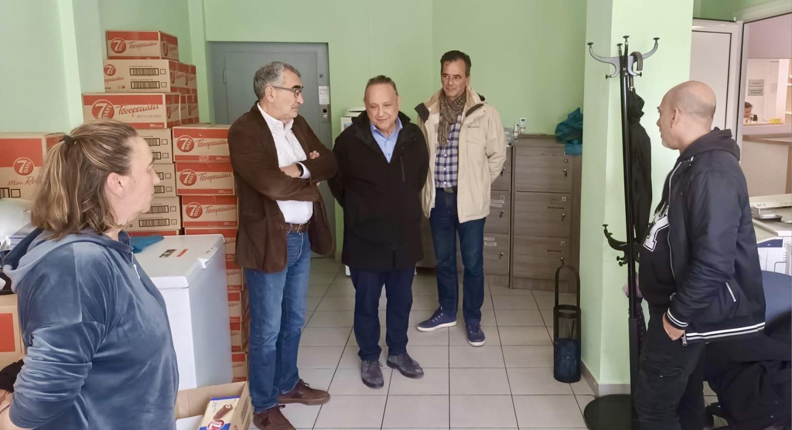 Δ. Θεσσαλονίκης: Στο Κέντρο Ημέρας Αστέγων και στο Υπνωτήριο Αστέγων ο Στέλιος Αγγελούδης