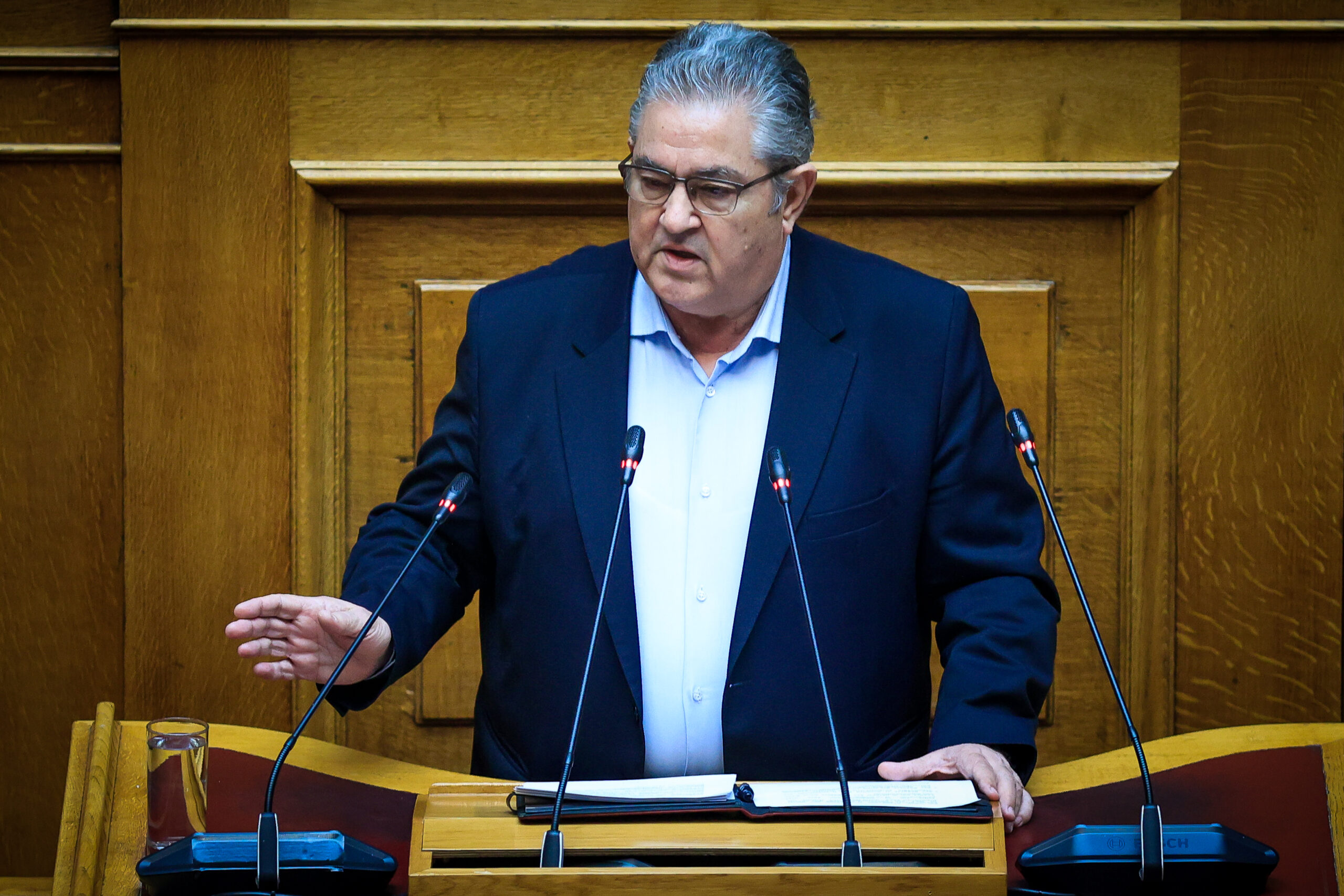 Κουτσούμπας: «Δεν θα σας αφήσουμε σε χλωρό κλαρί μέχρι να δώσετε λύσεις στα προβλήματα της πολύπαθης Θεσσαλίας»