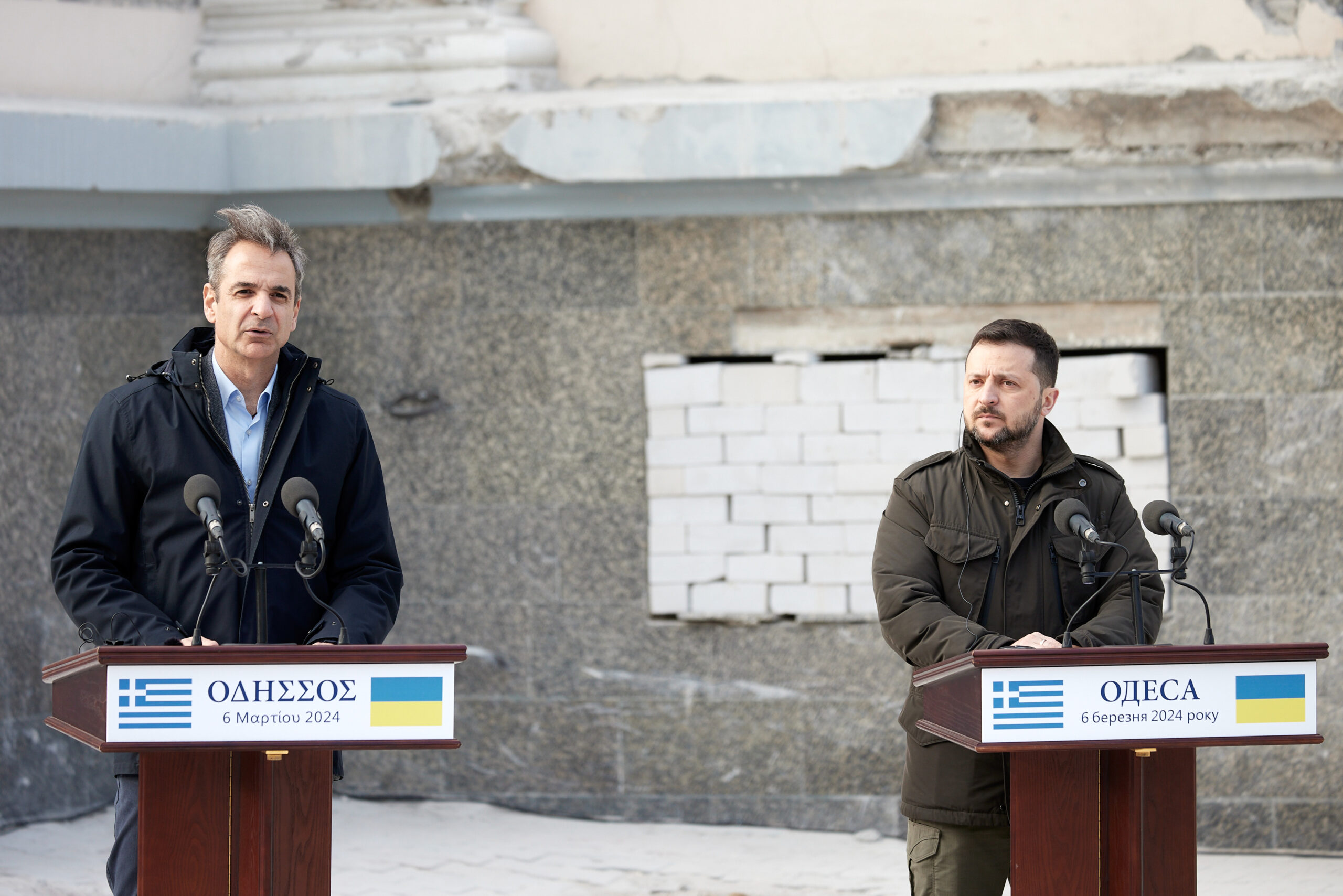 Μητσοτάκης: «Όλη η Ευρώπη στηρίζει τον αγώνα της Ουκρανίας»