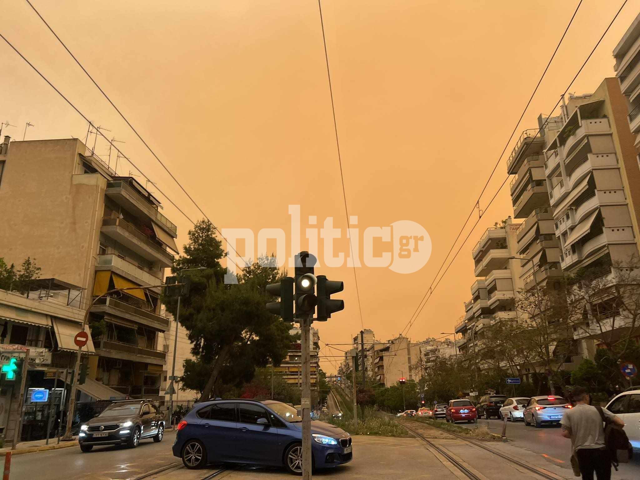 Αττική: Η αφρικανική σκόνη «έπνιξε» την πρωτεύουσα (ΕΙΚΟΝΕΣ)