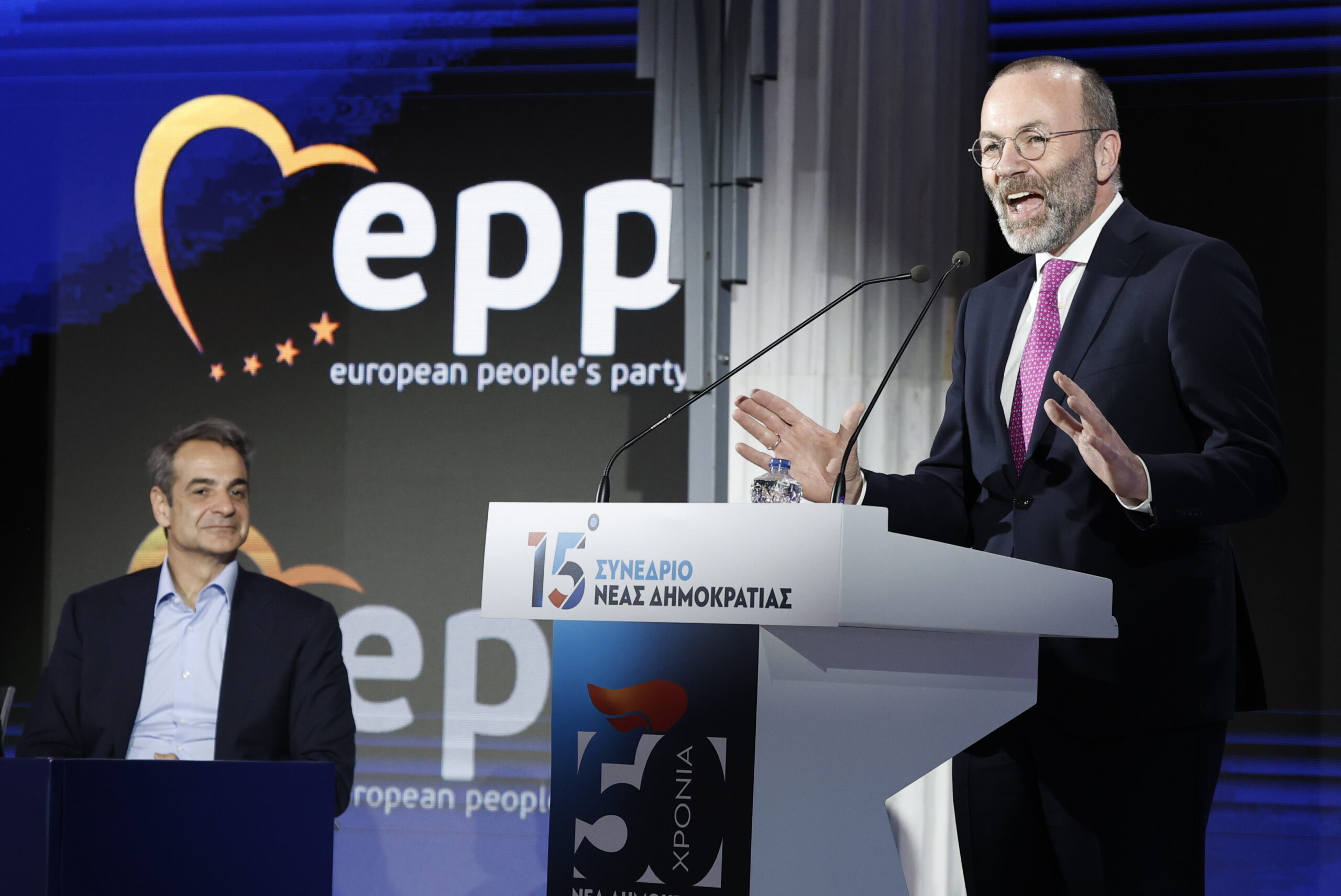 Βέμπερ για Μητσοτάκη | «Πάντα στεκόσουν απέναντι στον Ερντογάν για να προστατεύσεις τα σύνορα της Ευρώπης»