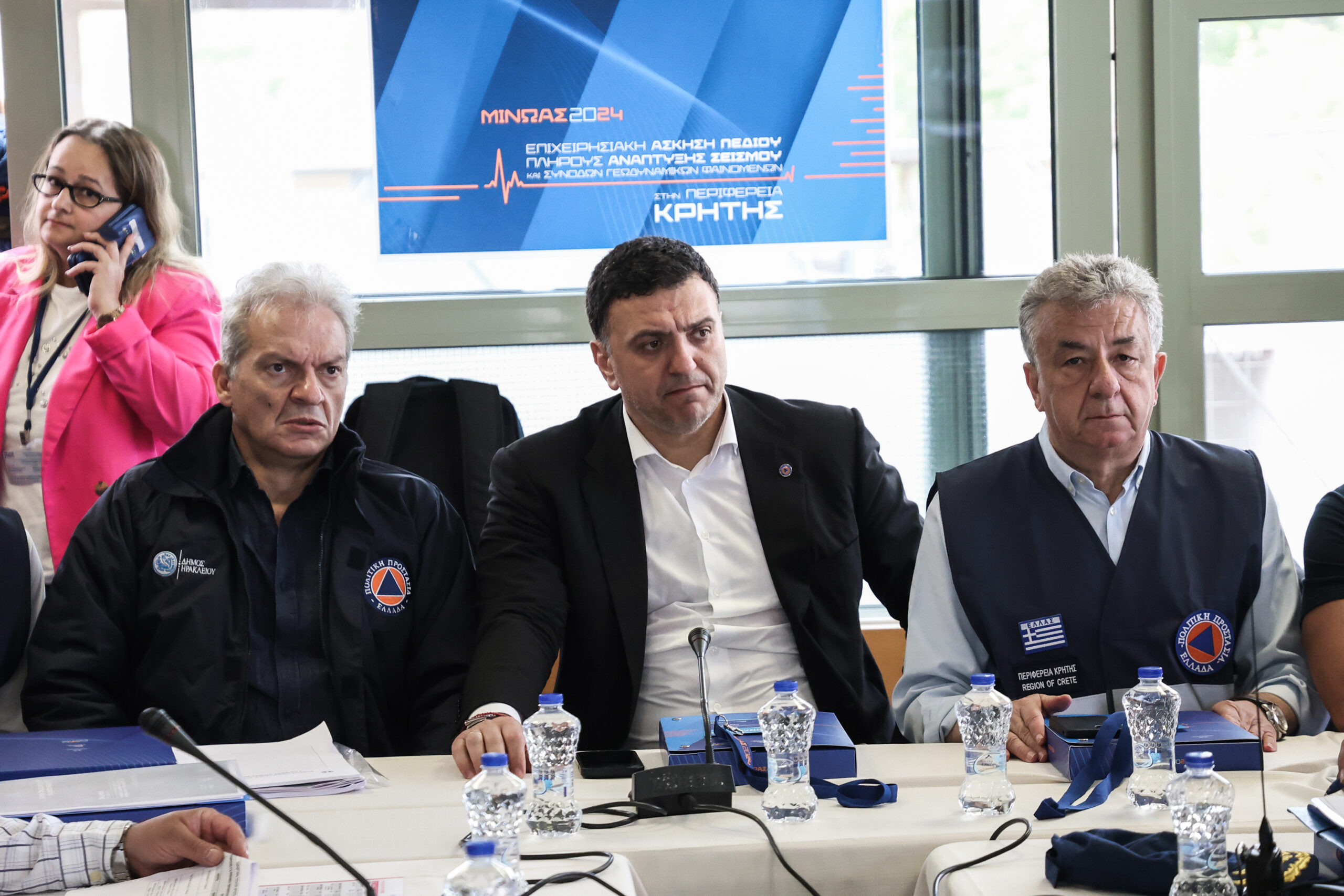 Β.Κικίλιας από Κρήτη: «Ο πρωθυπουργός ζήτησε, και εμείς υλοποιούμε τη μεγαλύτερη αντισεισμική άσκηση που έχει πραγματοποιηθεί ποτέ στη χώρα»