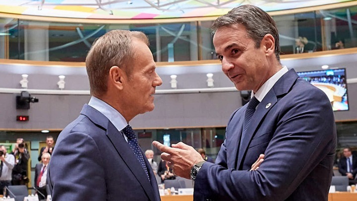 Συνάντηση Κυρ. Μητσοτάκη – Ντ. Τουσκ στη Βαρσοβία