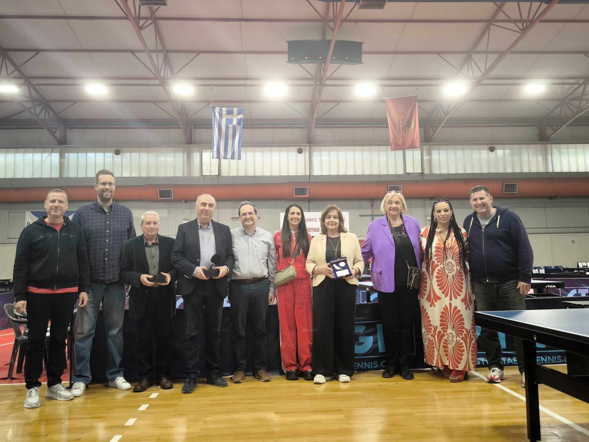 Το Πανελλήνιο Πρωτάθλημα Πινγκ Πονγκ Εφηβων-Νεάνιδων στο ΔΑΚ Καλαμαριάς
