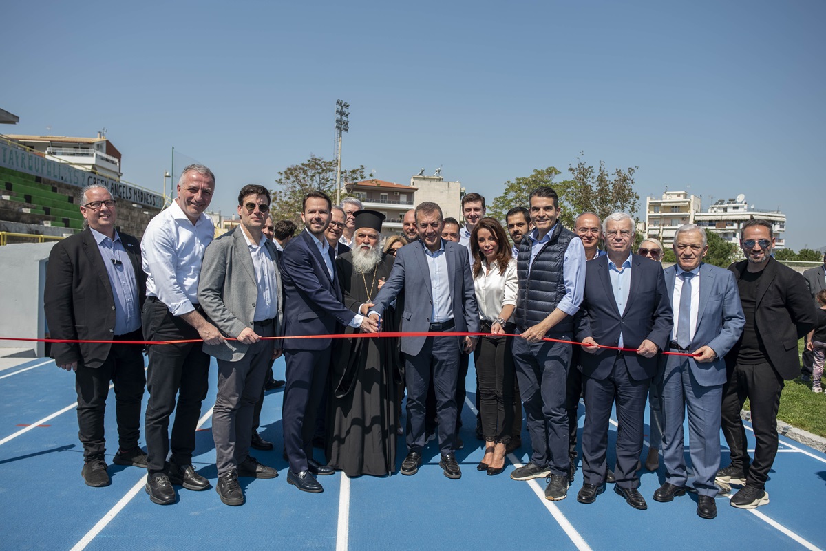 Δήμος Παύλου Μελά: Εγκαινιάστηκαν οι διάδρομοι στίβου στο ΕΑΚ Σταυρούπολης – Θα ανακαινιστούν ακόμη δύο γήπεδα