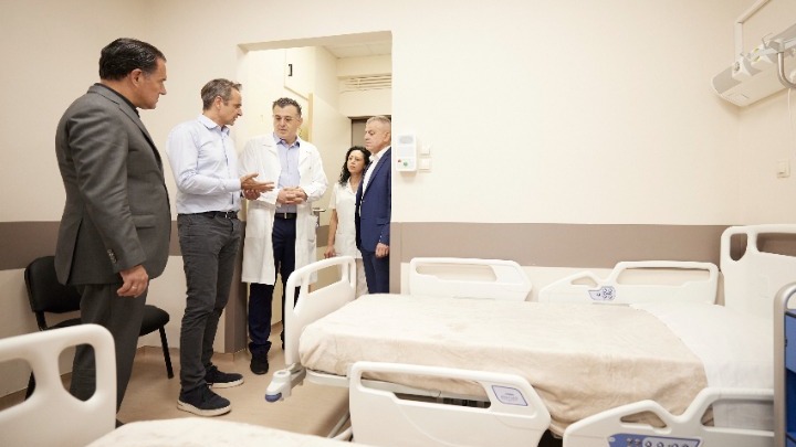 Επίσκεψη Κυρ. Μητσοτάκη στο ΚΑΤ: Βήμα-βήμα οι υποδομές του ΕΣΥ βελτιώνονται