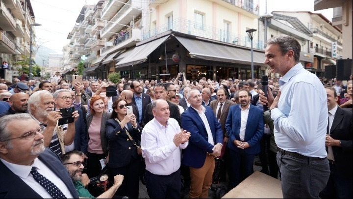 Κυρ. Μητσοτάκης: «Ισχυρή Ελλάδα στην Ευρώπη διασφαλίζεται με ψήφο στην ΝΔ»