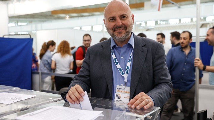 Με επίδοση ρεκόρ ο Γιώργος Στασινός, πρόεδρος ΤΕΕ και επικεφαλής παράταξης ΔΚΜ, πρώτος σε σταυρούς