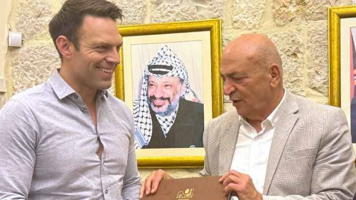 Στ. Κασσελάκης από Βηθλεέμ: «Ξεκάθαρο μήνυμα αλληλεγγύης στον παλαιστινιακό λαό»