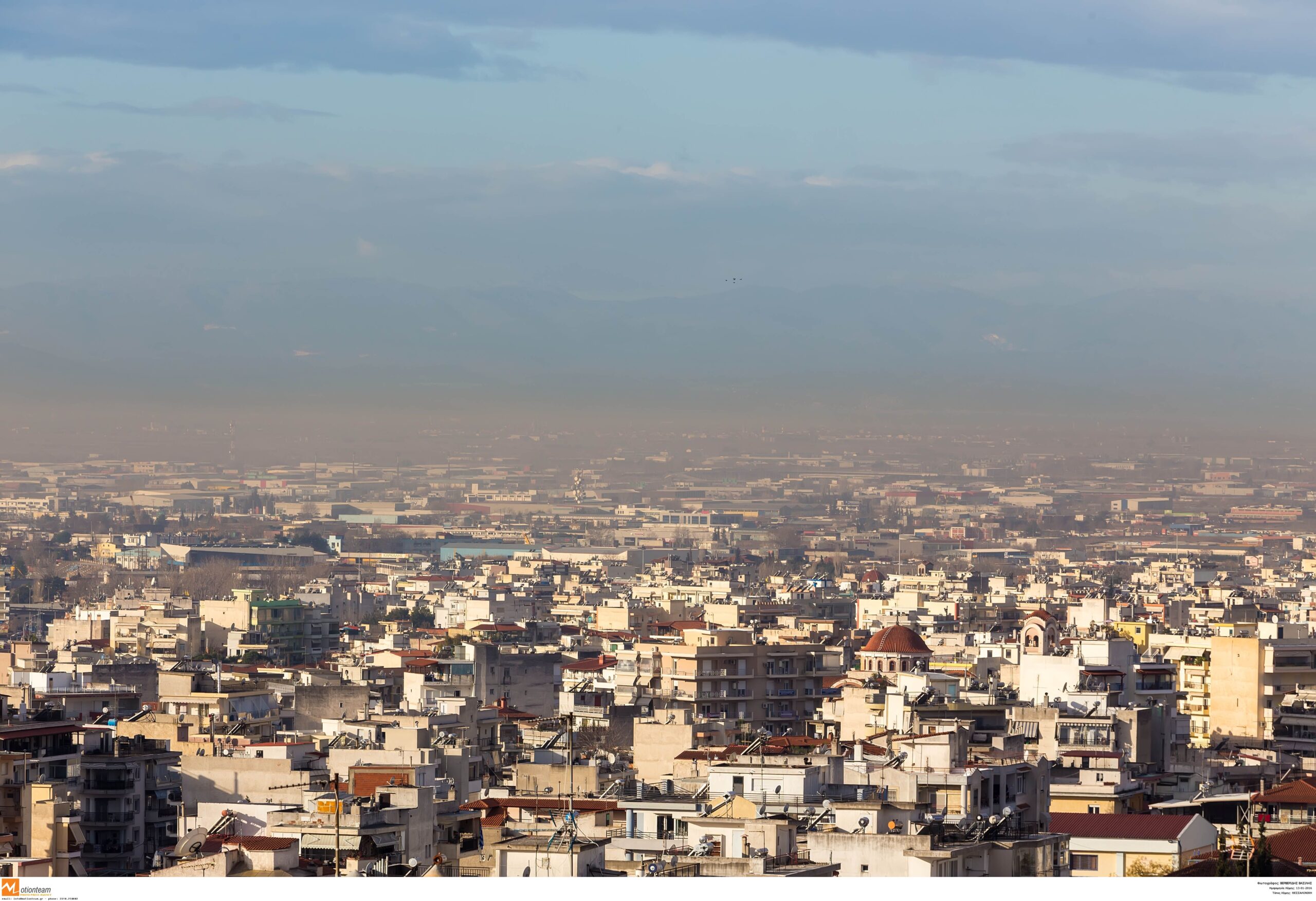Θεσσαλονίκη: Η ατμοσφαιρική ρύπανση από αιωρούμενα μικροσωματίδια είναι μεγαλύτερη σε σχέση με την Αθήνα