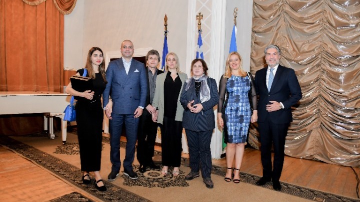 Χατζηδάκης και Θεοδωράκης ταξίδεψαν στο Μπακού με πρωτοβουλία της Ελληνικής Πρεσβείας στο Αζερμπαϊτζάν