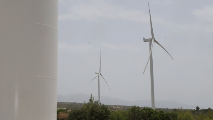 Εγκαίνια αιολικού πάρκου στη Μαλεσίνα