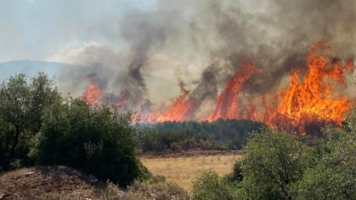 Πολύ υψηλός κίνδυνος πυρκαγιάς για πολλές περιοχές την Τρίτη (16/7)