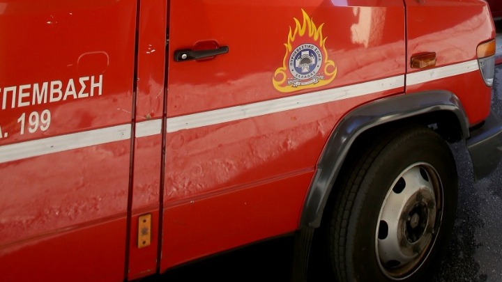 Φωτιά στο Κοντοδεσπότι της Εύβοιας