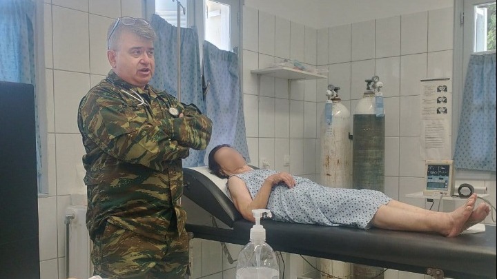 ΓΕΕΘΑ: Ολοκλήρωση πρώτης αποστολής υγειονομικού κλιμακίου σε Λειψούς και Αρκιούς για την παροχή πρωτοβάθμιας φροντίδας υγείας στους κατοίκους.