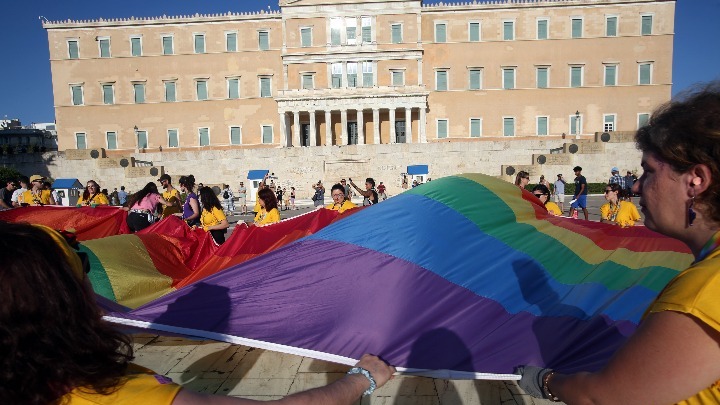 Ο Χάρης Δούκας παραβρέθηκε στις εκδηλώσεις στο Athens Pride