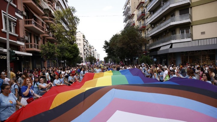 Ολοκληρώθηκε η πορεία του Europride Thessaloniki 2024