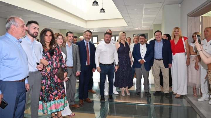 Στη Σαλαμίνα ο Ν. Χαρδαλιάς: Εγκαινίασε το έργο της ψηφιακής ανάδειξης του νησιού και επισκέφθηκε Δομή ΑμεΑ