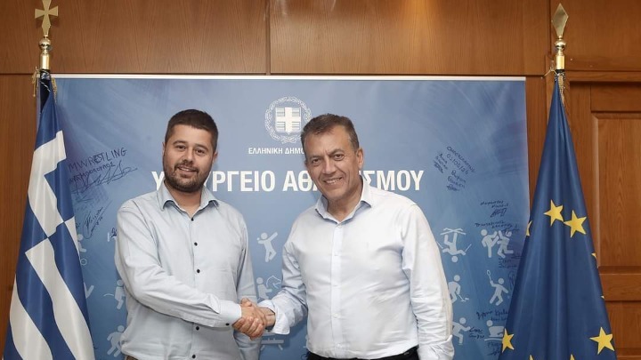 Συνάντηση Γ. Βρούτση με τον Μάκη Γκαγκάτση: «Χρυσή ευκαιρία να αλλάξει… βιβλίο το ελληνικό ποδόσφαιρο»