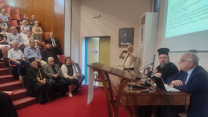 Τη συμβολή του Οικουμενικού Πατριαρχείου στη διαμόρφωση και διαφύλαξη της πνευματικής και πολιτιστικής κληρονομιάς υπογράμμισε Οικουμενικός Πατριάρχης Βαρθολομαίος
