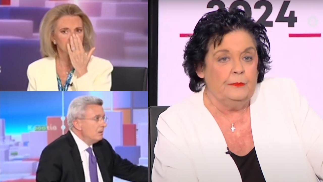 Ατύχημα για τη Λιάνα Κανέλλη στο στούντιο του ΑΝΤ1 (ΒΙΝΤΕΟ)