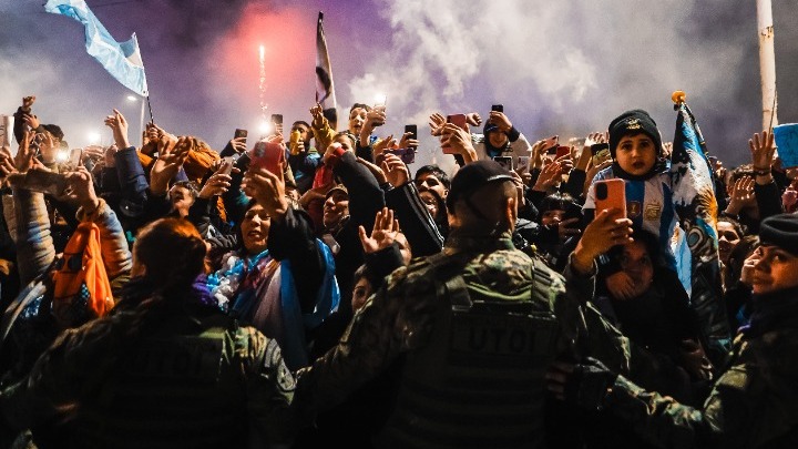Αποθέωση της εθνικής στο Μπουένος Αϊρες