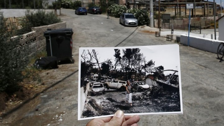 Εκδηλώσεις μνήμης για την 6η επέτειο από την τραγωδία στο Μάτι
Text in Greek: Εκδηλώσεις μνήμης για την 6η επέτειο από την τραγωδία στο Μάτι πραγματοποιούνται σήμερα 23 Ιουλίου 2024.