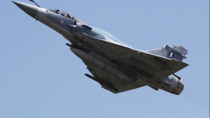 Επιτυχής εγκατάλειψη αεροσκάφους Mirage 2000-5