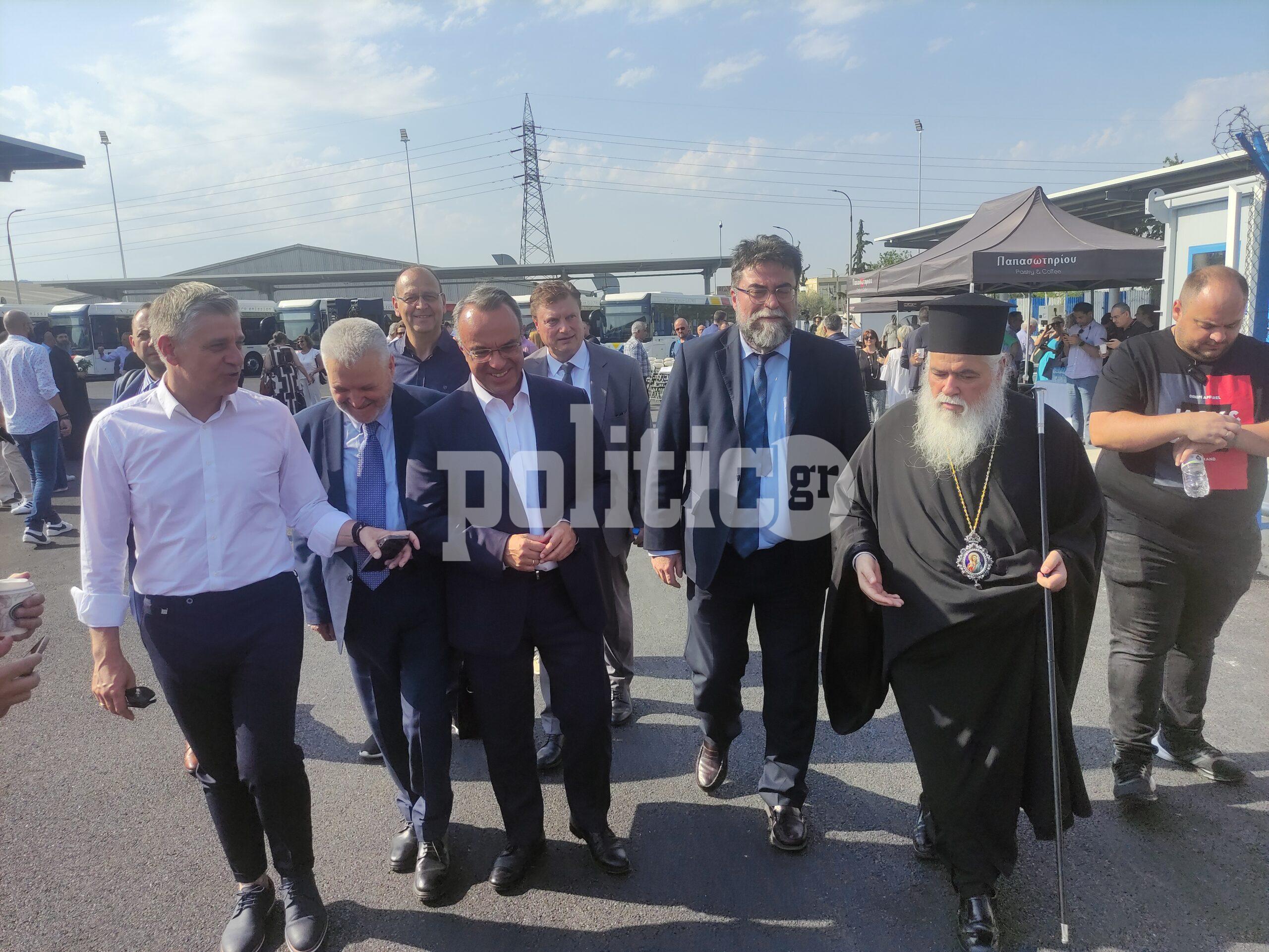 Εγκαινιάστηκε ο σταθμός φόρτισης ηλεκτρικών λεωφορείων του ΟΑΣΘ – «Είμαστε συνεπείς στα χρονοδιαγράμματα» τόνισε ο Χρ. Σταϊκούρας